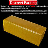 Ділдо 19.5 фалоімітатор Flight of Fancy вібратор на пульті 7 режимів з стимуляцією клітора, фото 10