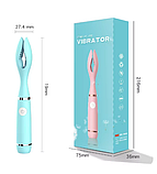 Вібратор пелюстка клиторально вагінальний стимулятор Flight of Fancy для сосків і клітора рожевий, фото 2