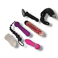 Набір БДСМ Іграшок Flight of Fancy Вібратори Масажери анальні кільця 7 елементів