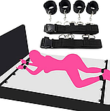 БДСМ Набір зв’язування Flight of Fancy Наручники та манжети на щиколотки, фото 3