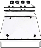 БДСМ Набір зв’язування Flight of Fancy Наручники та манжети на щиколотки, фото 5