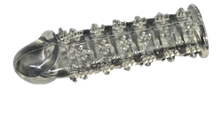 Багаторазовий презерватив Ultimate подовжувач члена затримка еякуляції прозорий 12 см