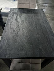 Стіл розкладний для маленької кухні Ажур Fusion Furniture, колір венге / стільниця вугольний камінь, фото 5