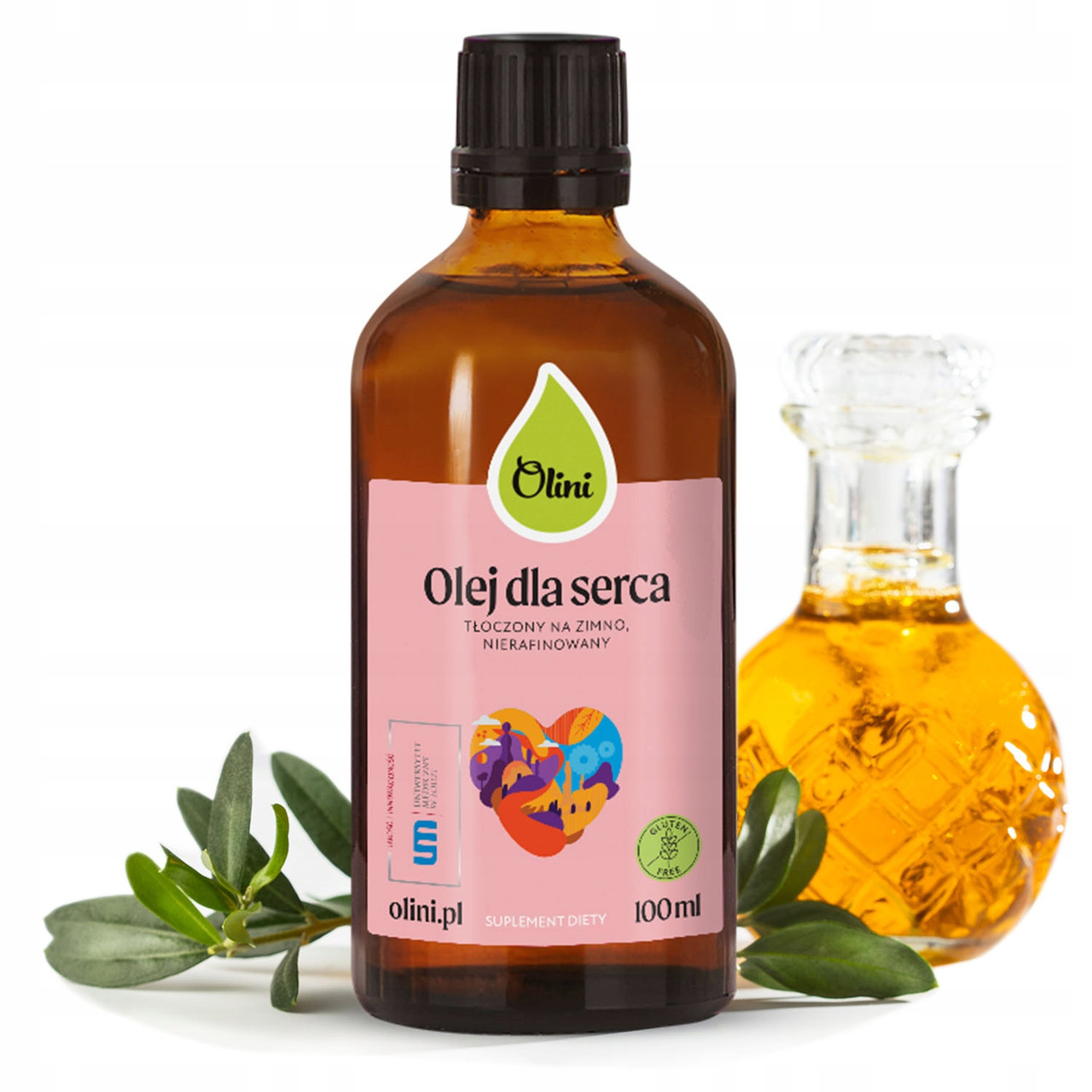 Olini OMEGA-3 Heart Oil Vitamin E EFA 100 мл