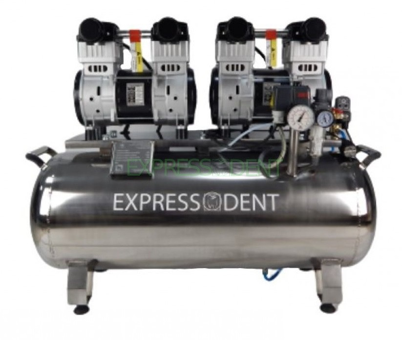 Компресор безоливний POWER AIR 3000 неіржавкий ресивер 60 л продуктивність 270 л/хв