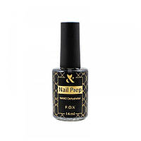 Знежирювач для нігтів F.O.X Nano Dehydrator Nail prep, 14 мл