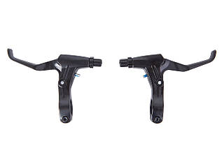 Ручки гальмівні AL NUTT L-101D під 2 пальця черн.