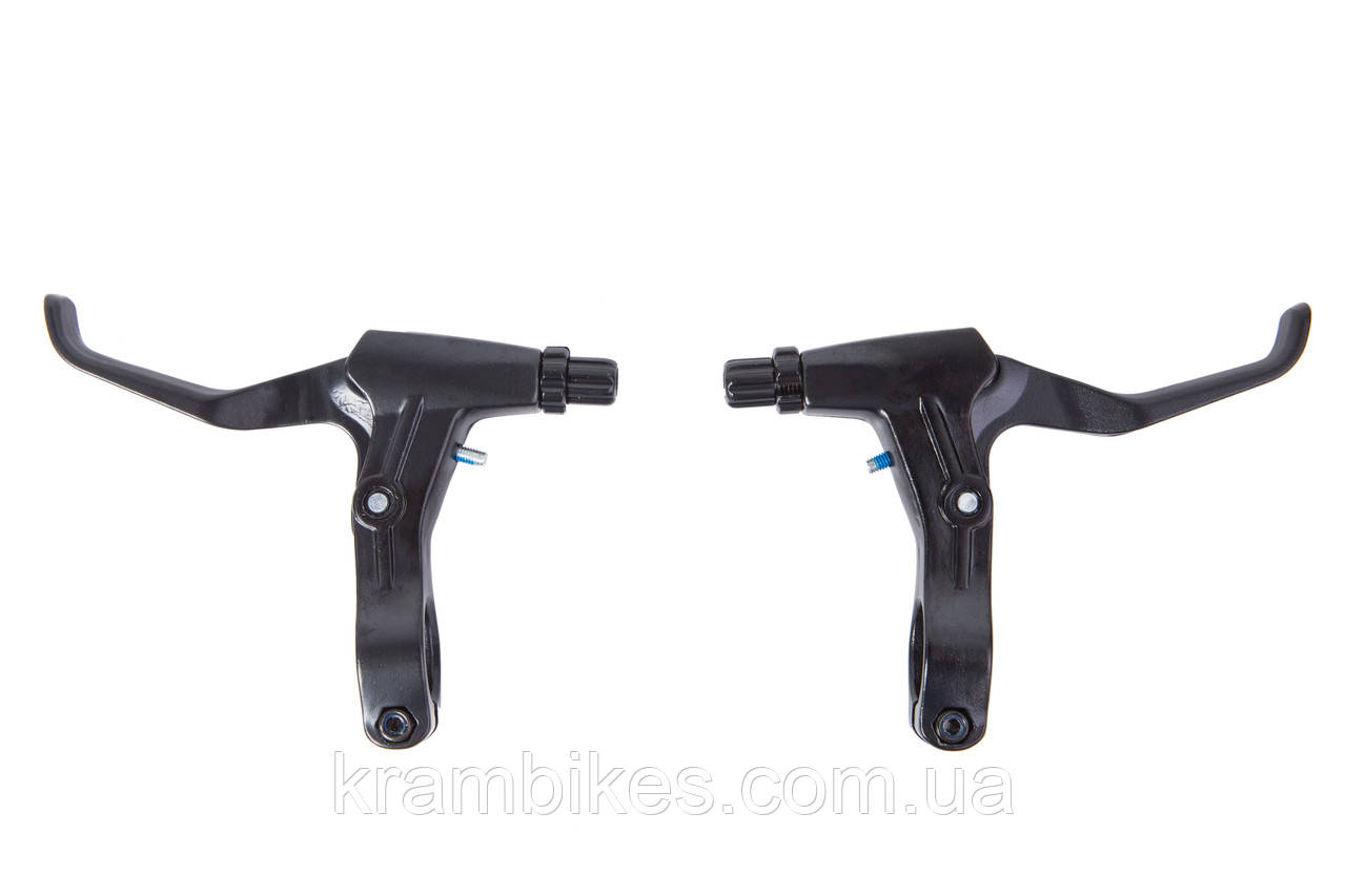 Ручки гальмівні AL NUTT L-101D під 2 пальця черн.