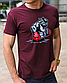 Чоловічі футболки MMА, бавовняна футболка принт ММА пітбуль, розмір S, фото 6