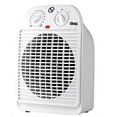 Тепловентилятор з терморегулятором та таймером DSP KD 3006, Потужність 2000Вт, білий (KD 3006)