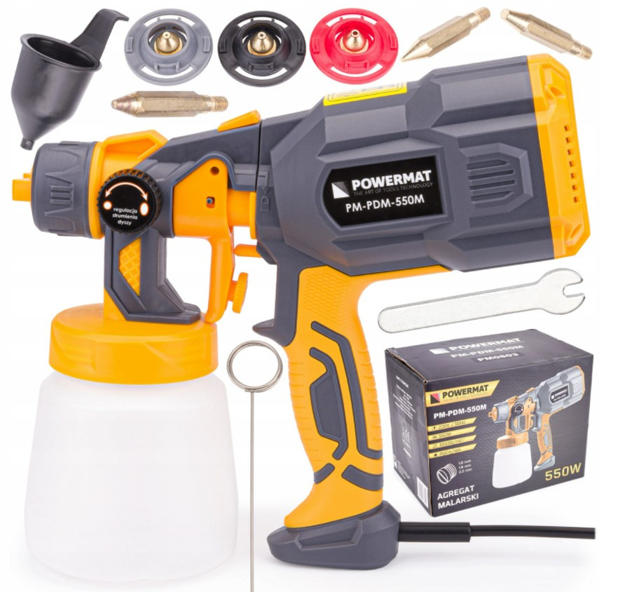 Фарбопульт 550 Вт Powermat PDM-1657