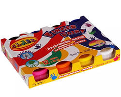 Фарби пальчикові 12кол. по 30мл, 360мл, 7638-1С, CLASS