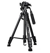 150 см Відеоштатив Yunteng VCT-60 для знімання/камера до 3 кг, фото 5