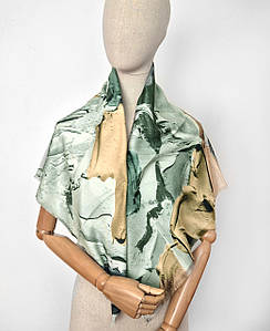 Хустка середня тонкий кашемір Абстракція