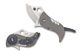 Spyderco Pochi, Колір: Grey/Blue, C256TI