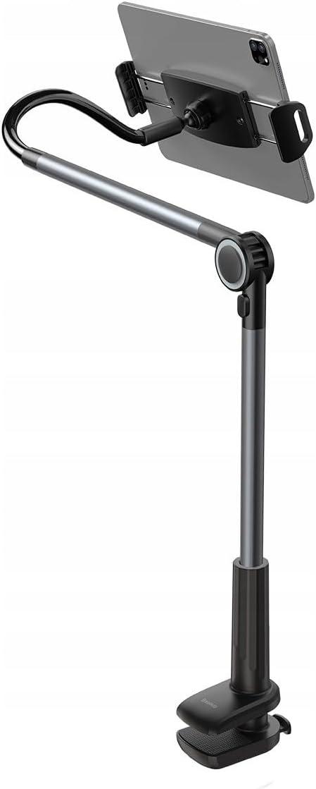 Тримач для смартфона і планшета Baseus Otaku life Rotary Adjustment, Grey (LUZQ000013), фото 1