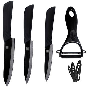 Набір ножів HuoHou Ceramic Kitchen Knife Set, 4 предмети (HU0010)