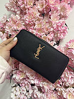Гаманець YSL чорний