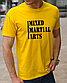 Футболки чоловічі MMА,боксерські принти,бавовняна футболка з принтом MMA,розмір S, фото 2