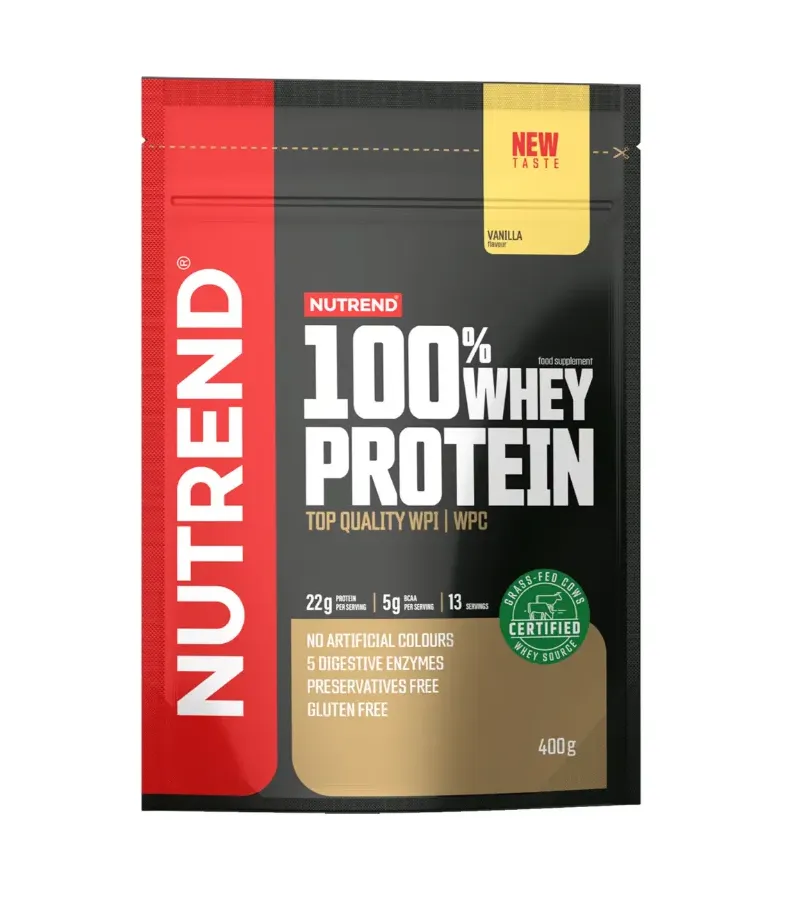 Протеин Nutrend 100 % Whey Protein 400 g Vanilla