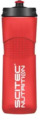 Пляшка для води Scitec Bidon Bike 650 мл червона