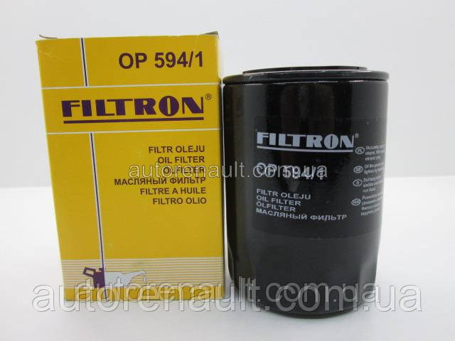 Фільтр масляний на Рено Майстер 98> 2.5 D + 2.8 dTI FILTRON (Польща) OP5941, фото 1