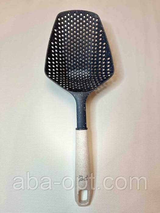 Совок - шумівка перфорована пластикова Грей L 34 см ( шт ), фото 1