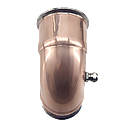 Мідна колона-дистилятор "Kors GELIOS" 2" кламп (Germany copper pipe), фото 7