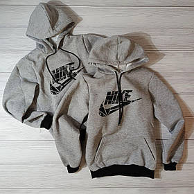 Тепла кофта з капюшоном для хлопчика на флісі