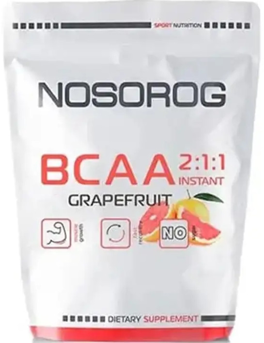 ВСАА в порошці Nosorig BCAA 2:1:1 Instant 200 г грейпфрукт