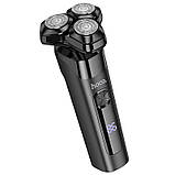 Електробритва бездротова HOCO HP35 IPX7, чорна, фото 3