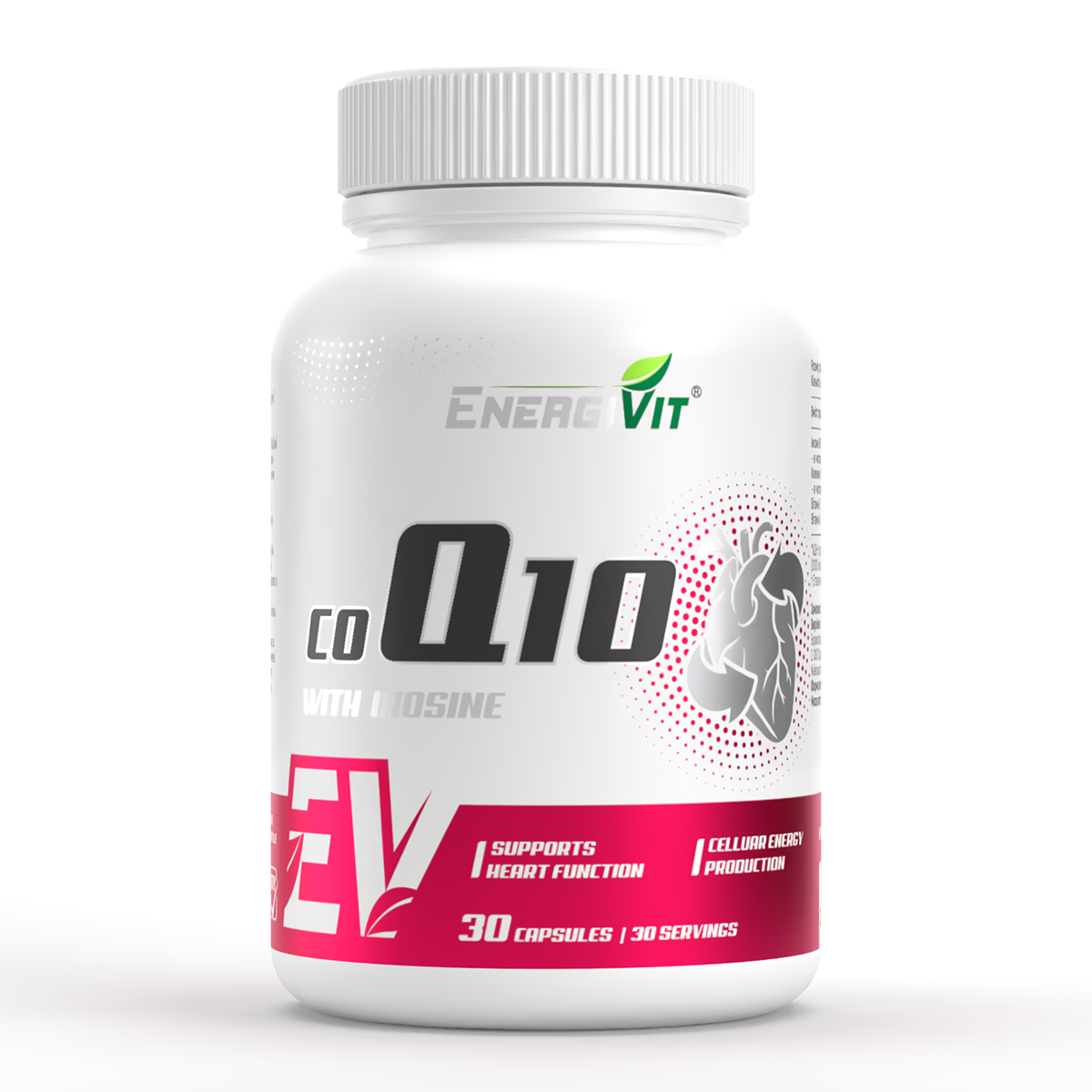 Антиоксидант EnergiVit Coenzyme Q10 30 капсул, фото 1