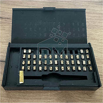 Набір символів до датера DY-6