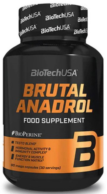 Підвищення тестостерону BioTech Brutal Anadrol 90 капсул