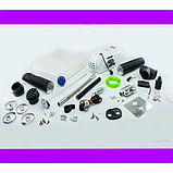 Автономний дизельний нагрівач 5кВт, 24V алюмінієвий корпус із глушником білий, фото 2