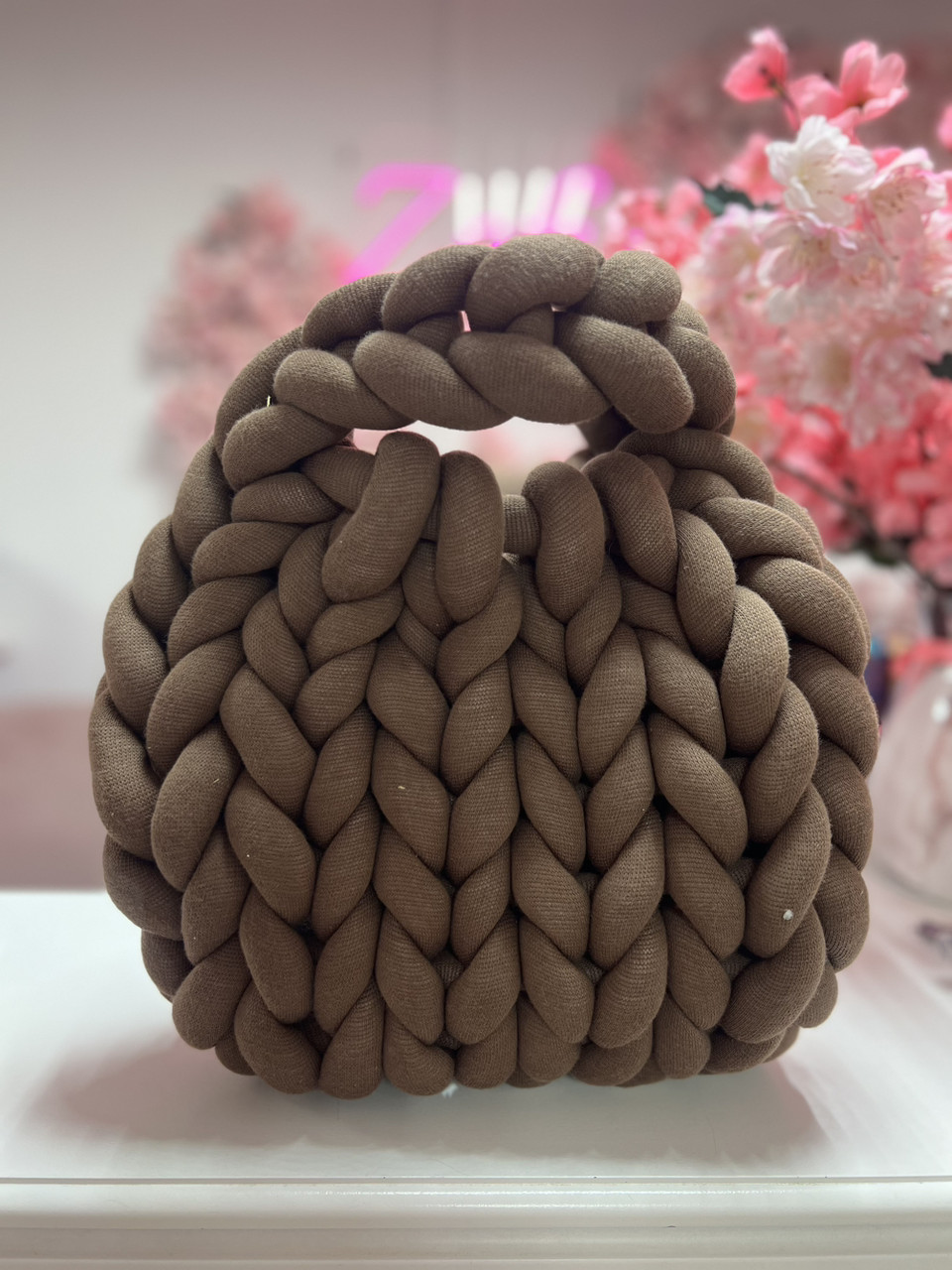 Сумка коричнева велика, фото 1