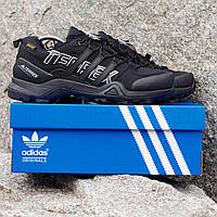 ТЕРМО Зимові Adidas Terrex Чоловічі Кросівки повністю чорні