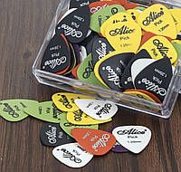 Медіатор для гітари Alice набір 30 шт. 0.58-1.5 мм