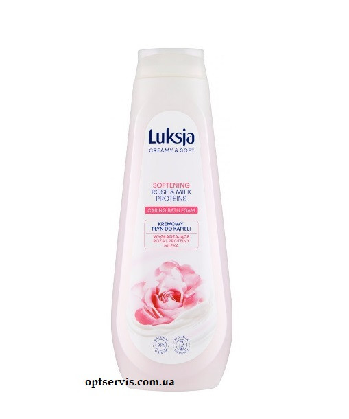 Гель для душу Luksja Rose & Milk Proteins 900 мл
