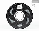 Пластик філамент для 3Д-друку UA3D PETG  GRAY, 1.75мм, 1кг, 330м, 220-250°C, Сірий, фото 3