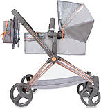 Коляска для ляльок DeCuevas CITY X трансформер 3в1 (розмір 65-38-в73см, сумка, кошик) 81777, фото 4