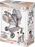Коляска для ляльок DeCuevas CITY X трансформер 3в1 (розмір 65-38-в73см, сумка, кошик) 81777, фото 10