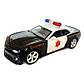 Машина металева поліція Chevrolet Camaro SS-Police Автопром 1:32 світло звук відкр двері баг капот 18*7*6см (68396), фото 4