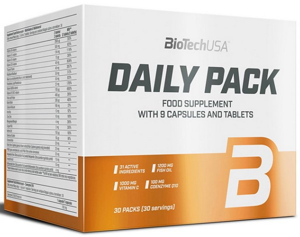 Комплекс вітамінів і мінералів BioTech Daily Pack 30 пак