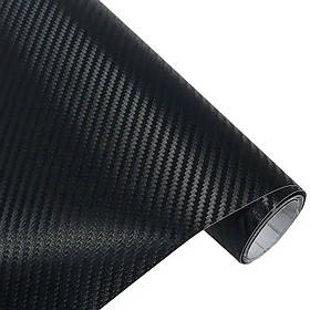 Карбонова плівка для авто VT-700D 3D з мікроканалами 152х30 см Black (3_05586)