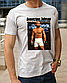 Футболка бавовняна для боксу,футболка з принтом Деметріус Джонсо,одяг з боксерською тематикою розмір S, фото 7