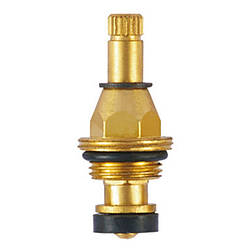 Кран букса для змішувача Villa 3/8 дюйма латунь гума під ручку хрест 24 повнооборотна