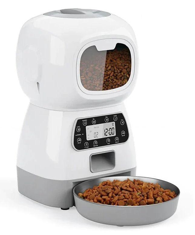 Годівниця автоматична Elf Pet Feeder 3.5 л для кота собакиживотних (007188), фото 1
