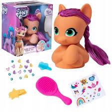 Голова поні Hasbro My Little Pony Sunny Starscout для розчісування 15 аксесуарів 1684805