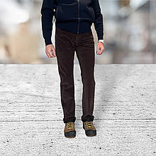 Джинси вельветові на флісі Dalas Corduroy Thermal Jeans  Brown